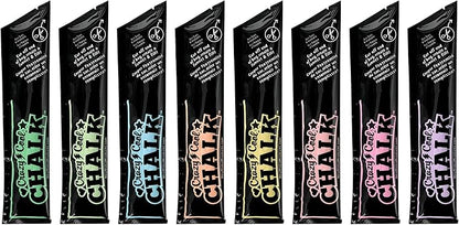 Alex: Crazy Cool Chalk - Refill 8 Pack - 8 Chalk Pks, Works with Crazy Cool Chalk Line, Outdoor Sidewalk & Driveway Art, Kids Age 5+
