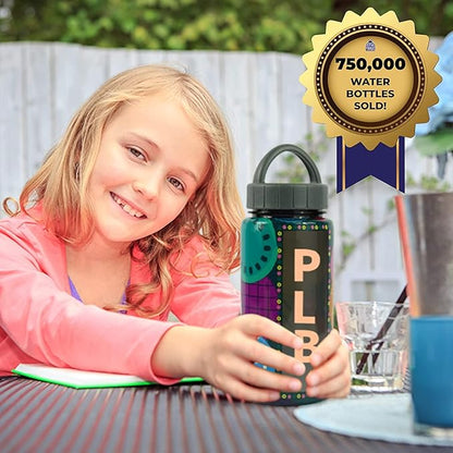 PURPLE LADYBUG Decorate Your Own Water Bottle Kits for Girls Using Shrink Wrap - Fun 6 7 8 Year Old Girl Gifts Idea, Birthday Gift for 11+ Year Old Girl, Arts and Crafts for Kids Ages 8-12