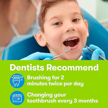 FIREFLY Transformers Sonic Toothbrush with 3D Cover, Soft, Ages 3+ (Pack of 2)