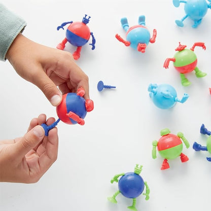 Discovery™ #MINDBLOWN DIY Prize-Pod Robot Kit, 52-Piece Vending Machine Building Set, 12 Transforming Capsules, Educational Science Experiment, Engineering STEM Project, Robotics Toy Gift Kids Age 8+