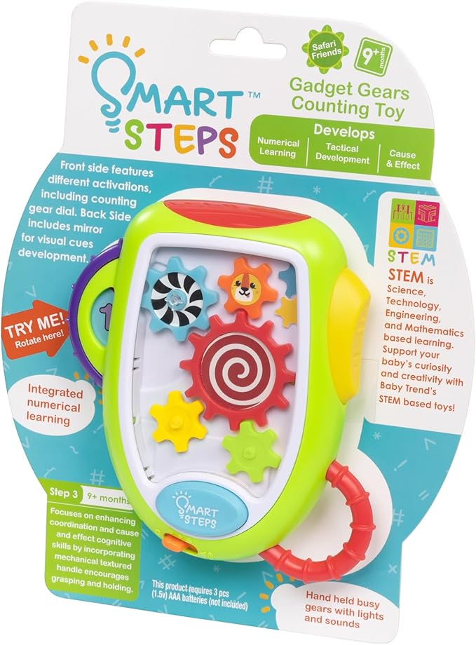 Smart Steps Gadget Gears Counting Toy