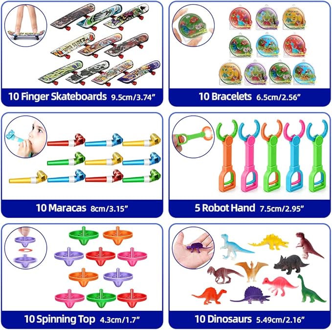 Amy&Benton Fidget Toy Assortment Party Favors for Kids Birthday Goodie Bag Fillers Pinata Toys Prizes for Kids Classroom Rewards