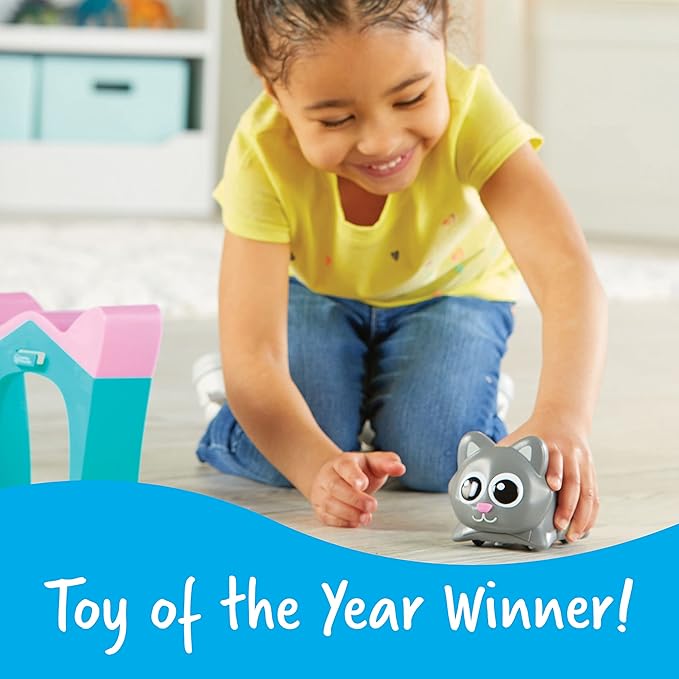 Learning Resources Coding Critters Scamper & Sneaker, Screen Free Toys Coding for Kids, Electronic Learning & Education Toys for Preschool STEM Ages 4 and Up