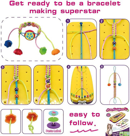 Arts and Crafts for Kids Ages 8-12,Bracelet Making Kit for Girls,Girls Toys Gifts for 6 7 8 9 10 11 12+ Year Old Girl Gift Ideas On Christmas Birthday