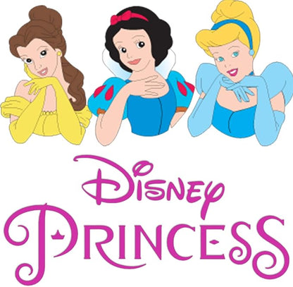 Delta Children - Disney Princess Plastic Sleep and Play Toddler Bed with Canopy, Pink