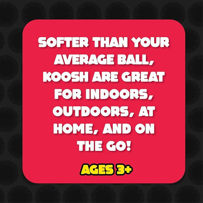 Koosh Balls 3 inch, Single Assorted Color - Kids Outdoor Toys, Beach Toys, Kids Games, Outdoor Games for Adults and Family, Outdoor Games for Kids, Kids Toys, Fidget Toys for Kids, Ages 3+