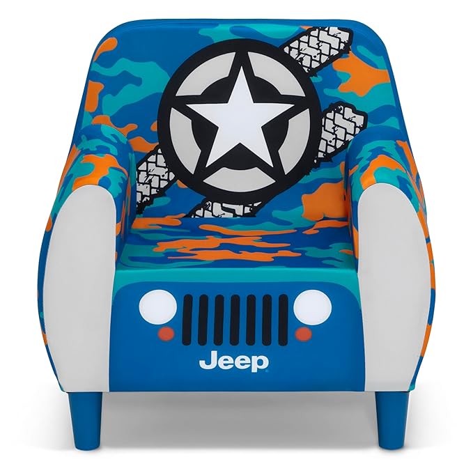 Delta Children Jeep Foam Chair, Blue