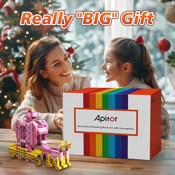 Robot G STEM Kits- Includes Large Storage, 8 in 1 Electric Building Toys for Kids 6-8 8-10, DIY Educational Construction Science Kit for Girls 6-12 Christmas Birthday Gift