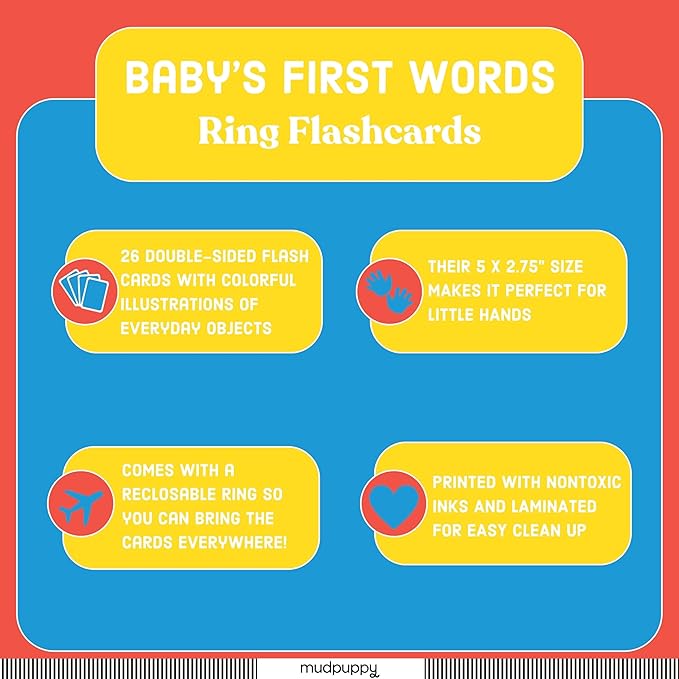 My First Words Ring Flash Cards