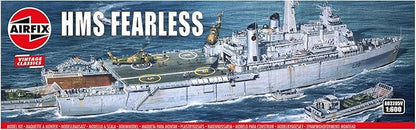 Airfix Vintage Classics HMS Fearless Landing Platform Dock 1:600 WWII Royal Navy Ship Plastic Model Kit A03205V