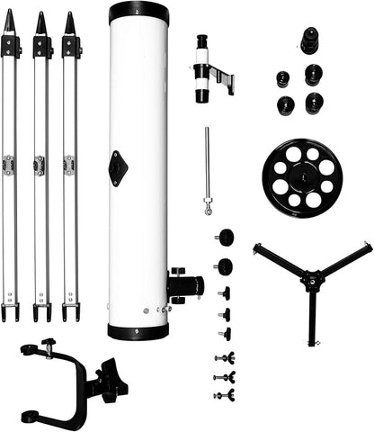 Educational Insights GeoSafari Omega Reflector Telescope, Telescope for Kids & Adults, Supports STEM Learning, Great to Explore Space, Moon,& Stars, Ages 8+