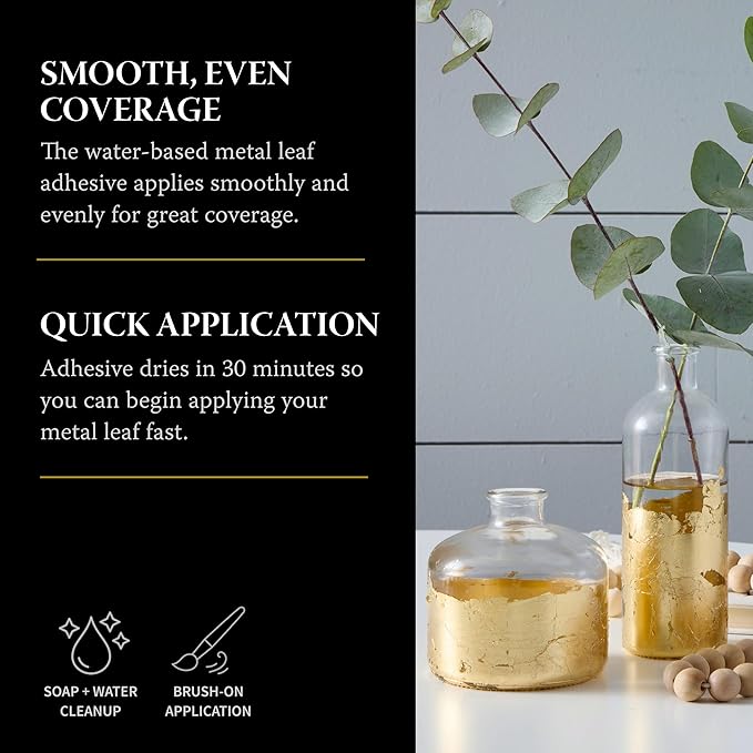 Speedball 10210 10210 Mona Lisa 2-Ounce Metal Leaf Adhesive Size