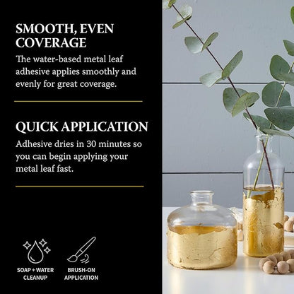 Speedball 10210 10210 Mona Lisa 2-Ounce Metal Leaf Adhesive Size