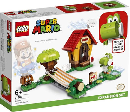 LEGO 71367 Super Mario House & Yoshi Expansion Set Buildable Toy Game, Gifts for Girls & Boys Age 6 Plus Years Old with Yoshi and Goomba Figures