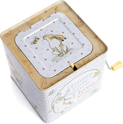 KIDS PREFERRED Guess How Much I Love You - Nutbrown Hare Jack-in-The-Box - Musical Toy for Babies