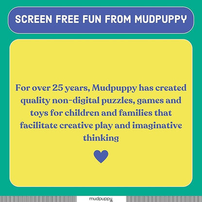 Mudpuppy Wildlife ABCs Ring Flash Cards for Kids - 26 Double-Sided Alphabet Flash Cards on a Reclosable Ring, Colorful Animal Illustrations - Learning Games for Toddlers and Preschoolers