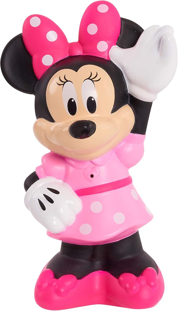 Disney Junior Minnie Mouse 3-Pack Bath Toys, Figures Include Minnie Mouse, Daisy Duck, and Figaro, Kids Toys for Ages 3 Up by Just Play
