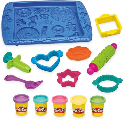 Play-Doh Kitchen Creations Cookie Creations Playset, Kids Arts & Crafts Set, Preschool Play Food Toys, Easter Gifts for Girls & Boys, Ages 3+ (Amazon Exclusive)