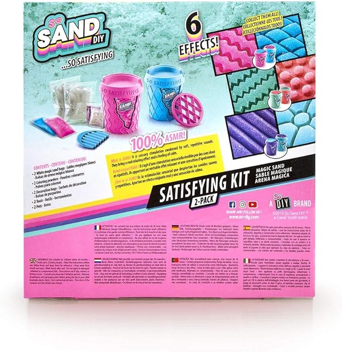 Canal Toys Satisfying Sand Kit 2 Pack