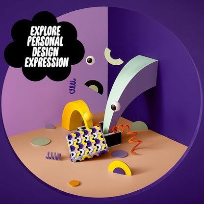 LEGO DOTS Big Box 41960 Arts and Crafts Set for Kids Aged 6 Plus, DIY Desk Tidy Organizer or Toy Jewelry Storage Tray, Decoration Creative Activity