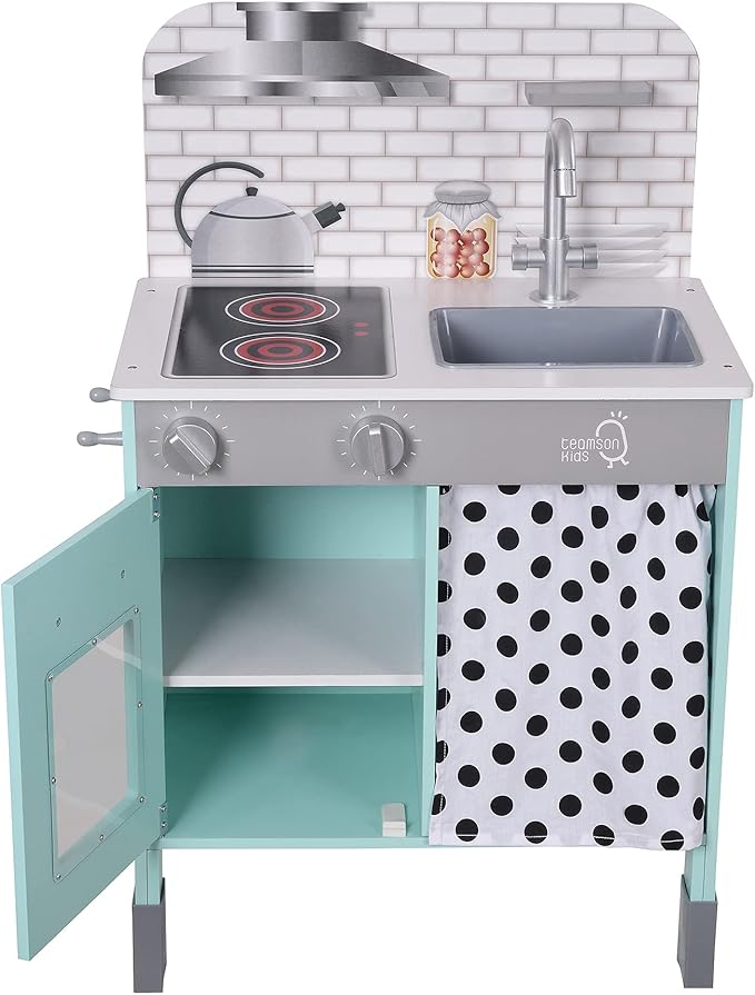Teamson Kids - Little Chef Philly Modern Play Kitchen - Mint