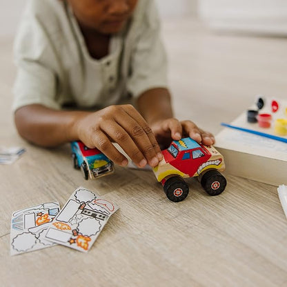 Melissa & Doug Created by Me! Race Car Wooden Craft Kit