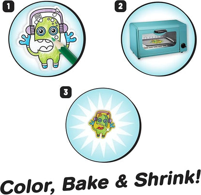 Shrinky Dinks Cool Stuff Activity Set, Kids Art and Craft Activity Set, Kids Toys for Ages 5 Up, Gifts and Presents by Just Play
