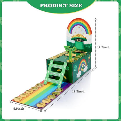 NNG St Patricks Day Decorations Leprechaun Trap Crafts Kit for Kids DIY to Catch a Leprechaun Trap Craft for St Patricks Day Party Supplies
