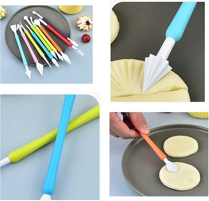 Y9A5N0K3O Clay Tools Kit,41pcs,Plastic Polymer Clay Sculpting Tools Kit for Kids Adults,Pottery Craft,Embossing,Shaping,Sculpting,Modeling