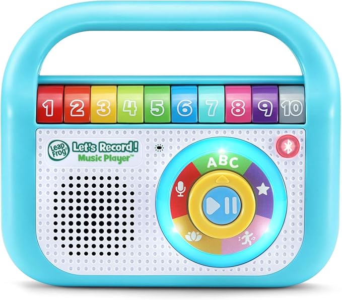 LeapFrog Let’s Record! Music Player, Teal