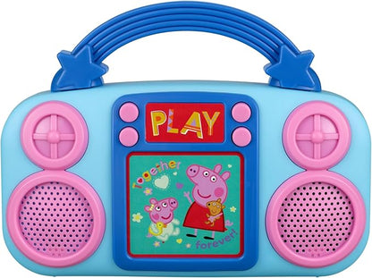 Peppa Pig Toy Music Player, Toddler Toy with Built-in Music and Lights (Peppa Pig)