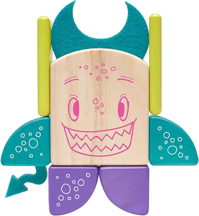 Tegu Pip Magnetic Wooden Block Set For 1-99 years old