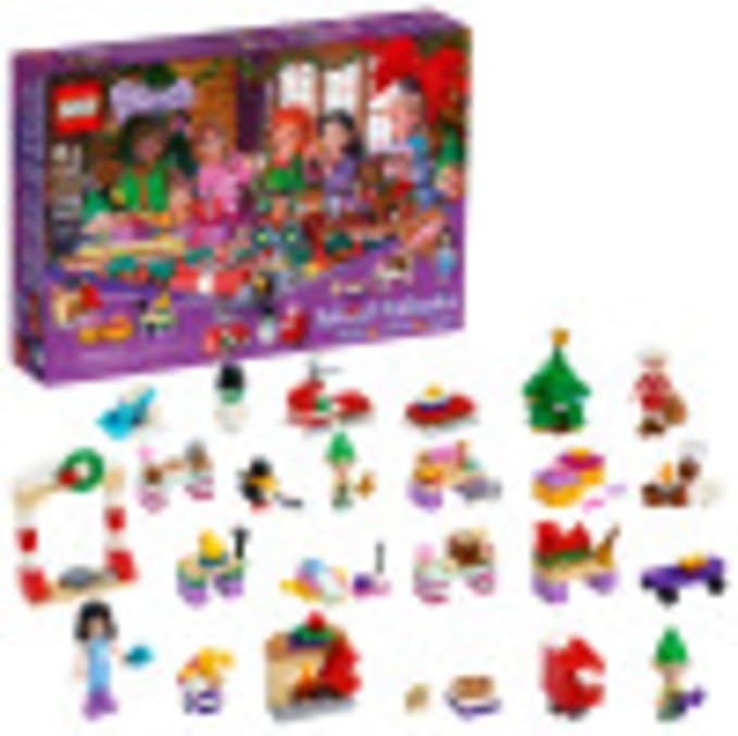 LEGO Friends 2020 Advent Calendar 41420, Kids Advent Calendar with Toys; Makes a Great Holiday Treat for Children who Love Toy Advent Calendars and buildable Figures (236 Pieces)