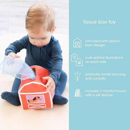 Pearhead Learning Kit for Babies 6+ Months, 8 in 1 Learning Educational Set for Babies, Play Set for Early Development and Motor Skills, Montessori Toys for Babies 6+ Months