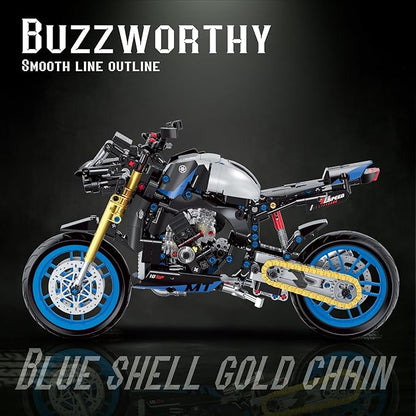 1:8 Motorcycle Building Set for Adults, Building Blocks for Adults, Collectible Toy for 14 15 16+ Years Old Boys, Teenage Boys Gifts on Birthday(579PCS)