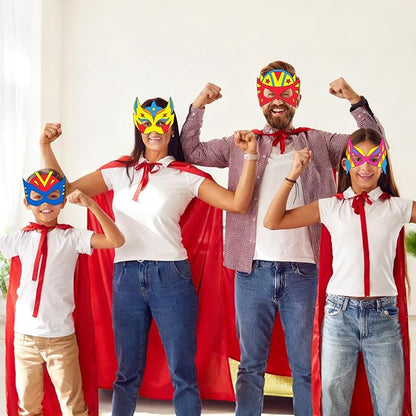 Lonfliness 36 Set Super Theme Hero Coloring Mask Craft for Kids Color Your Own Paper DIY Kit Hero Theme Mask Crafts Helmet Craft for Fun Home Activities Masquerade Party Supplies Super Party Favors