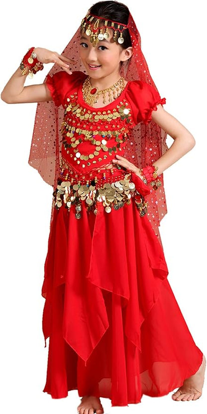 Astage Girls Princess Costume Halloween Clothing Carnival Dress Dance All Sets