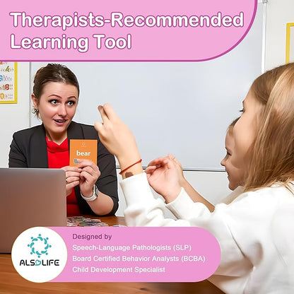 54 Noun Flashcards, Preschool Advanced Vocabulary Flash Cards for Toddlers 4-6, Jobs Time Season, Advanced Level Speech Therapy Materials for Special Education, Preschool Learning