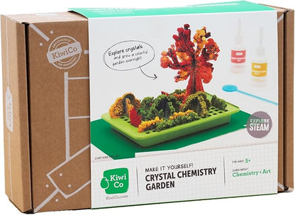 KiwiCo - Crystal Chemistry Garden, Chemistry Learning Toy for Kids, Ages 5+