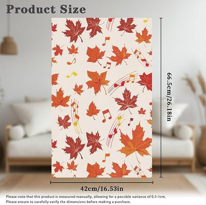 Maple Leaves Headrest Covers for Recliners Soft Chair Headrest Cover Wear Resistant Sofa Head Protector for Home Couch Loveseats Decoration 3 Pack