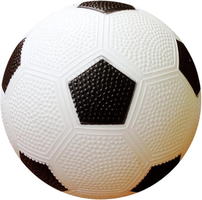 AppleRound Pack of 4 Sports Balls with Pump for Kids and Teens - 1 Each of 8.5-Inch Soccer, Basketball, Playground Ball, and 9-Inch Football