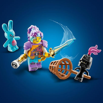LEGO 71453 DREAMZzz Izzie and Bunchu The Rabbit, Building Figure with Rollers, 2 Construction for Imaginative Game Based on TV Series, Animal Toys for Children, Boys, Girls from 7 Years Old