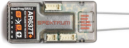 Spektrum AR637T+ 6 Channel AS3X+ & Safe Telemetry Receiver SPM-1032