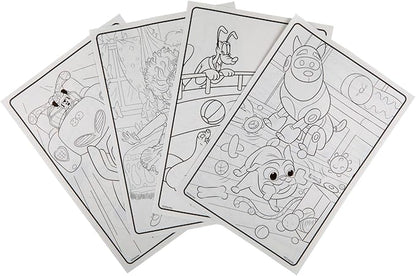 Crayola Disney Coloring Book, Disney Jr. Gift, 288 Pages, Ages 3, 4, 5, 6