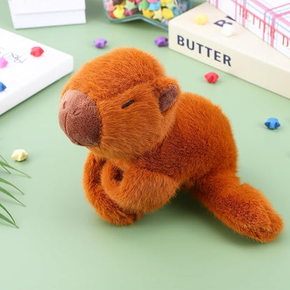 Animal Slap Bracelets Capybara Plush Toy Capybara Slap Bracelet Capybara Huggers Slap Bracelets Animal Toy Stuffed Animal Slap Band for Birthday Party