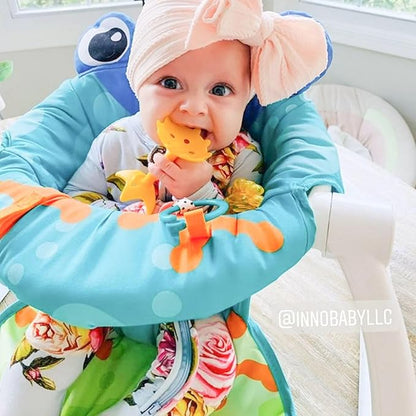 Innobaby Original Teethin Smart EZ Grip Star Teether and Sensory Toy for Babies and Toddlers. BPA Free Teether Yellow