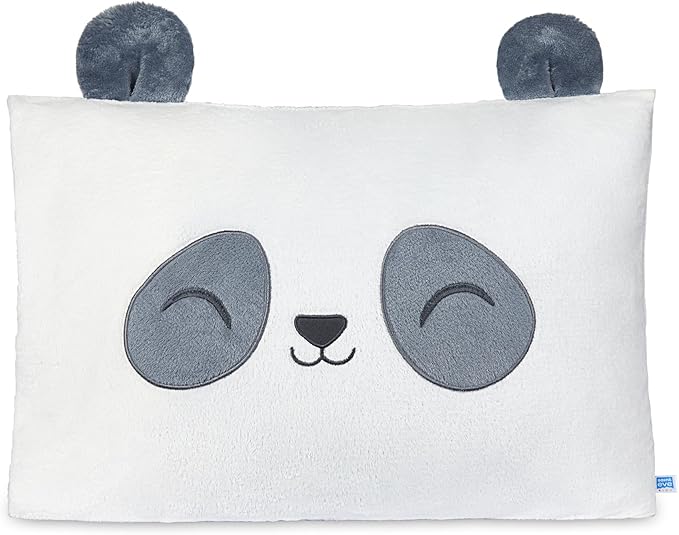Saint Eve Kids Pillow Pals - Cute & Super Soft Animal Friends Decorative Fluffy Pillow Covers for Girls and Boys & Toddlers Beds, Playroom and Nap Time, Sensory Toys for Kids, Big The Panda