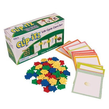 hand2mind Clip-itz Life Cycle Card Set