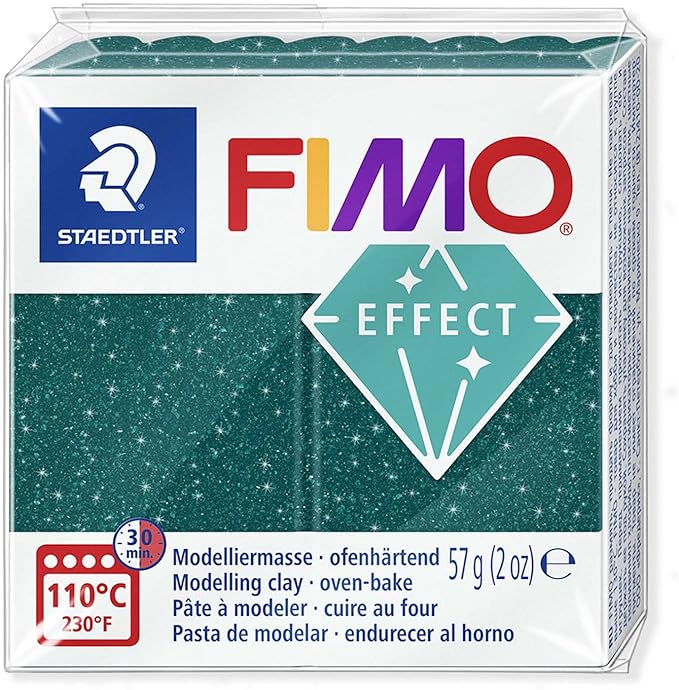 FIMO Soft Polymer Oven Bake Modelling Clay - 57g Blocks - Set of 6 - Galaxy Colours