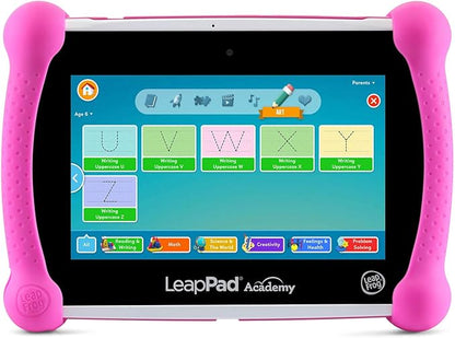 LeapFrog LeapPad Academy Kids’ Learning Tablet, Pink